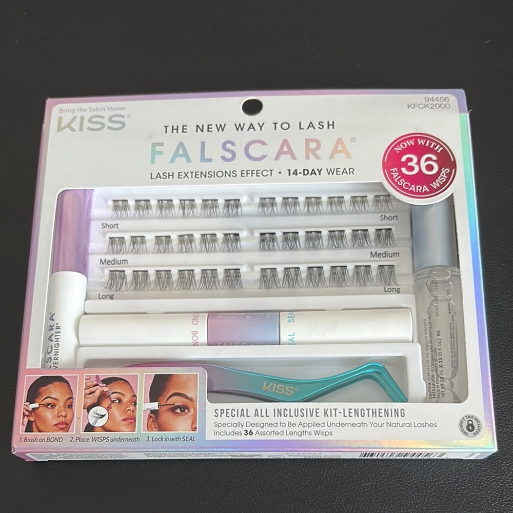 KISS Falscara Lash Extensions Kit
